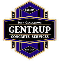 Gentrup Concrete Logo